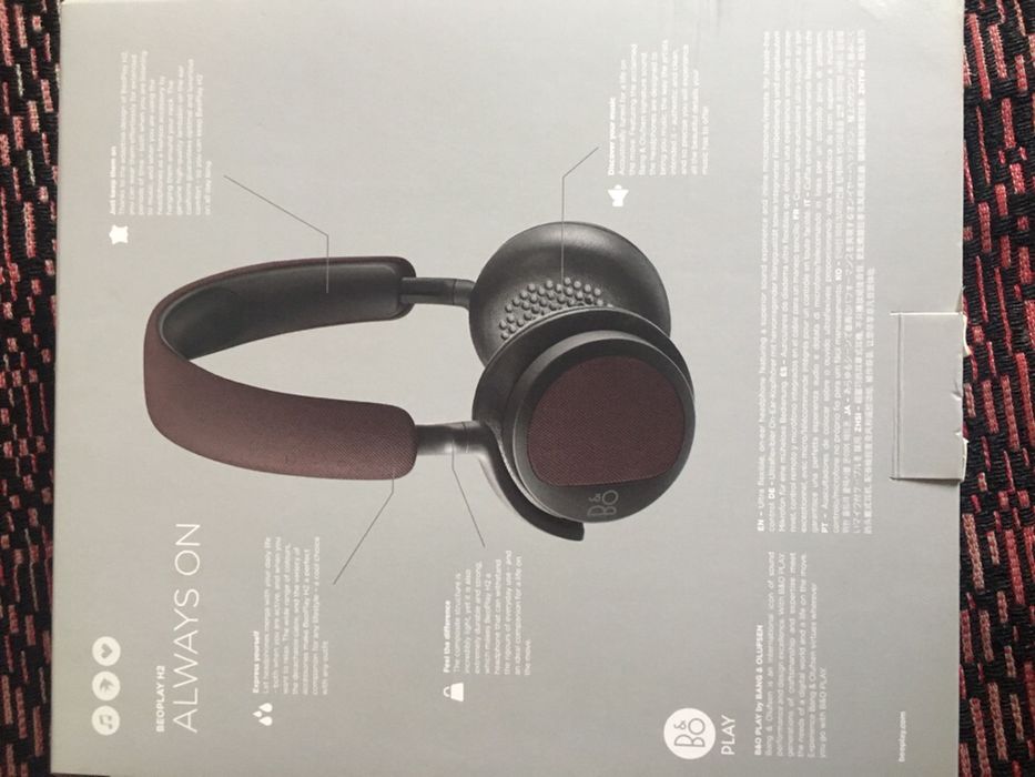 Casti Cu Fir BeoPlay H2 By Bang And Olufsen Deep Red