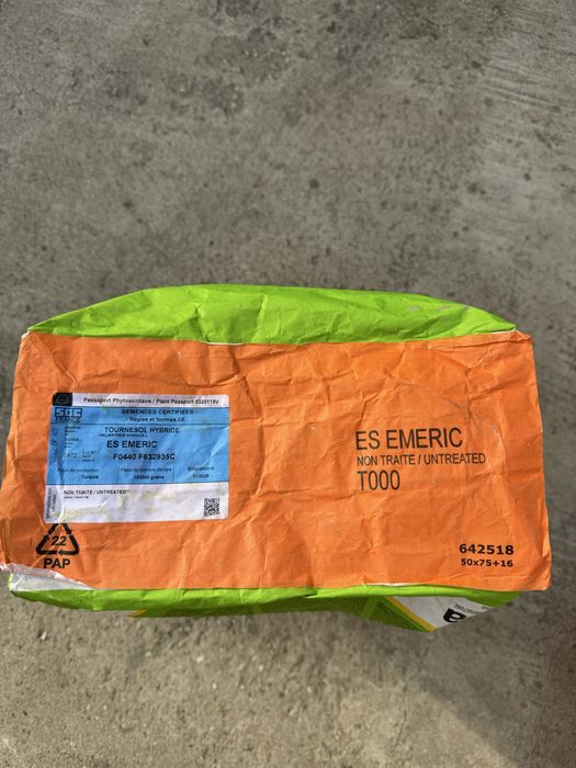 Seminte floarea-soarelui hibrid ES EMERIC Clearfield Plus-150000 boabe