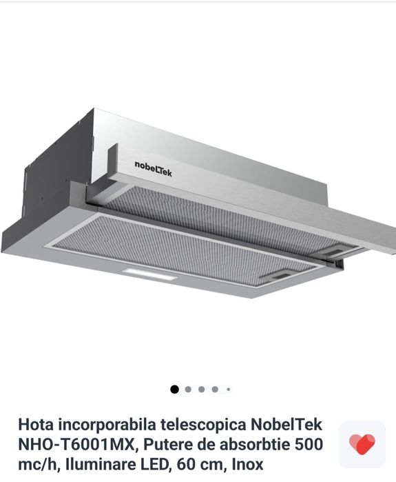 Se vinde hotă telescopică NobelTek