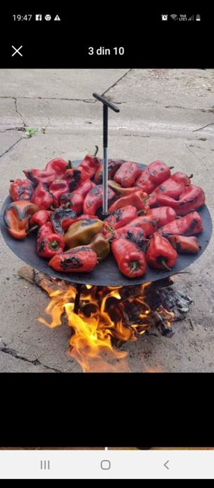 Grătar disc taler de tractor agricol UTB diametru 61 cm mă puteți contacta telefonic nu răspund la mesaje vă mulțumesc