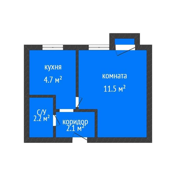 Продам однушку на Майлина