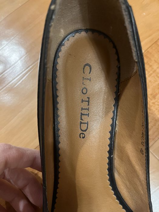 Туфли кожаные 40 размера