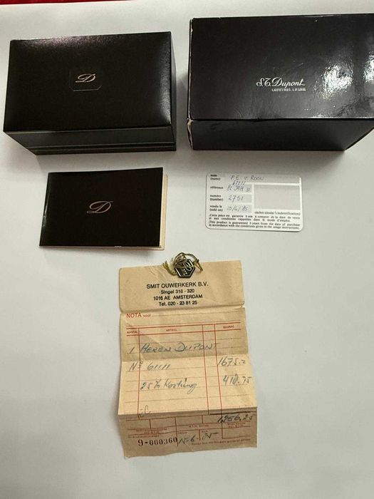 Ceas Vintage S.T. Dupont Laque de Chine