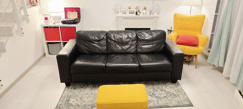 Canapea piele IKEA model KIVIK