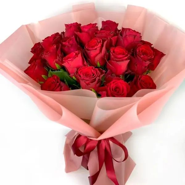 Букет цветов розы тюльпаны подарки на 8 марта девушке маме букет цветы