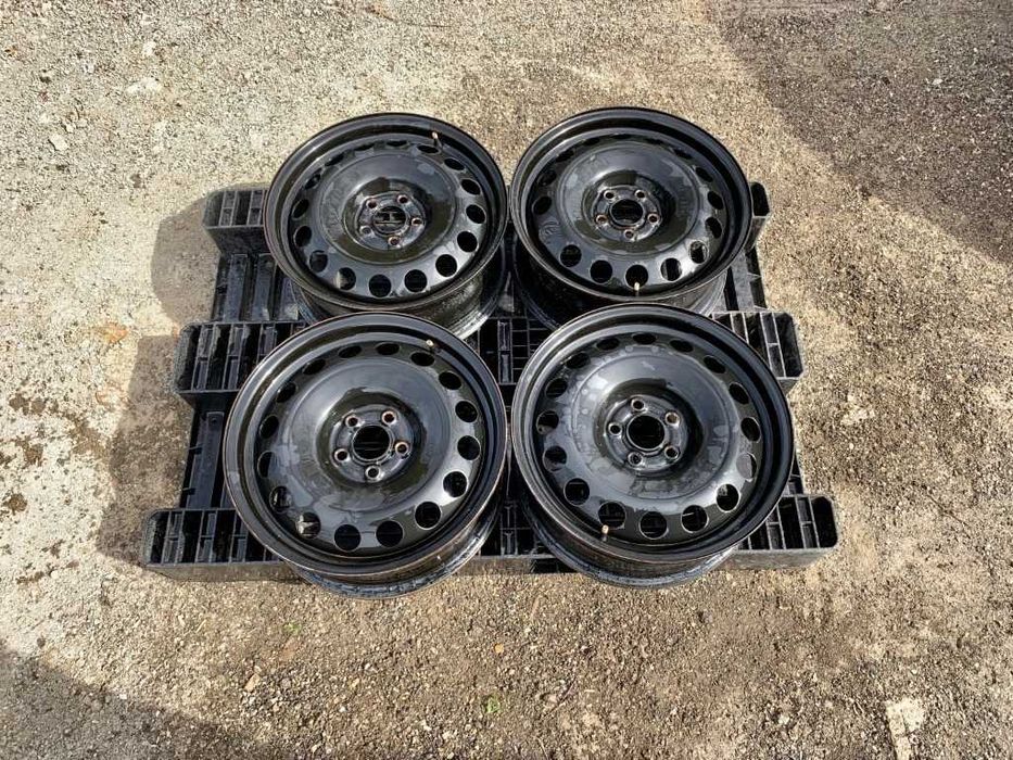 4бр.Оригинални железни джанти 16цола ET50 5x112 за Vw,Audi,Seat,Skoda