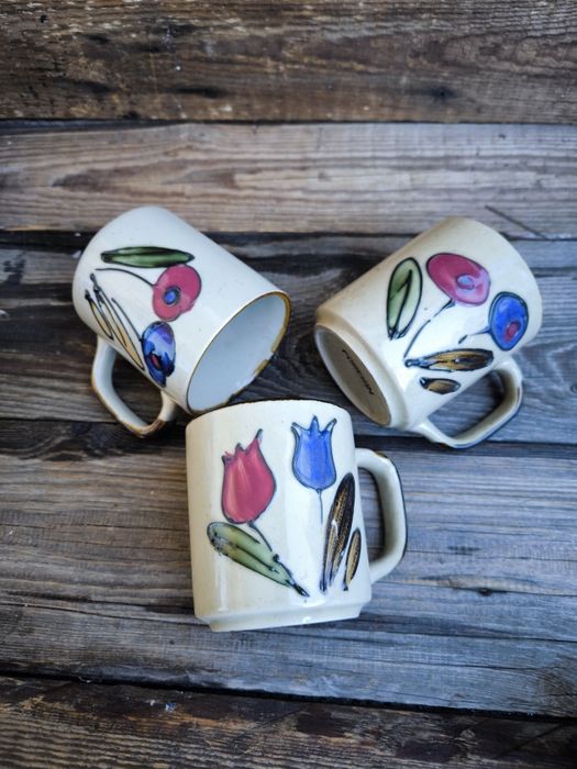 Чаши за чай ръчно рисувани