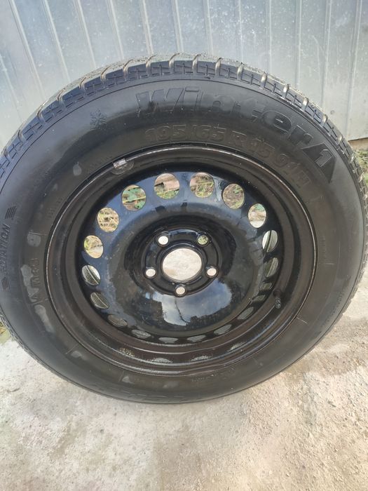 Jante 195/65/r15  opel cu cauciucuri m s