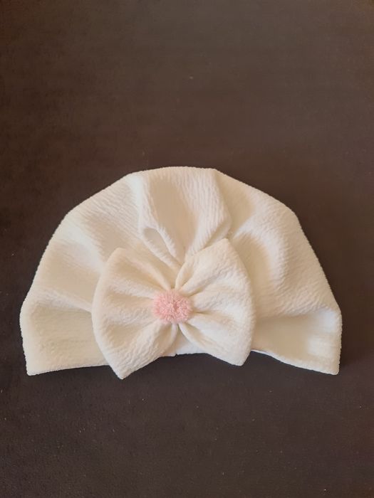 Rochie botez + turban pentru fetițe