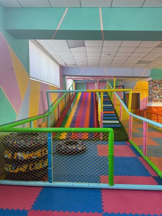 Продаем батут, тюбинг горка