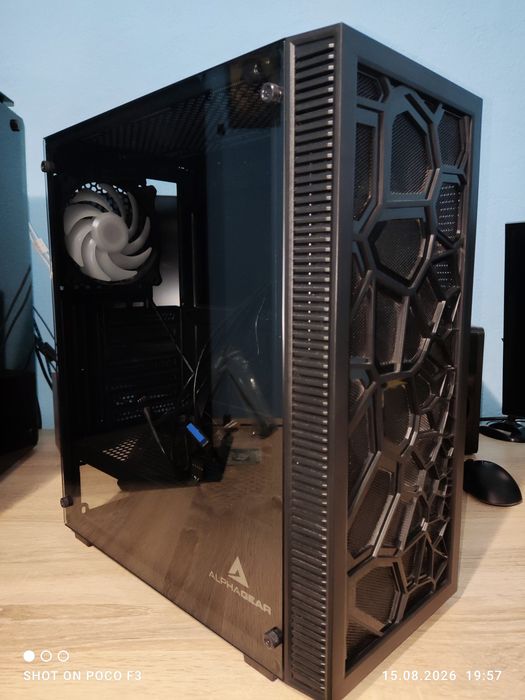 Carcasă PC ALPHAGEAR Adept Black