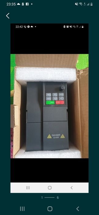 Convertizor frecventa 7,5kw, 220v/ 380v