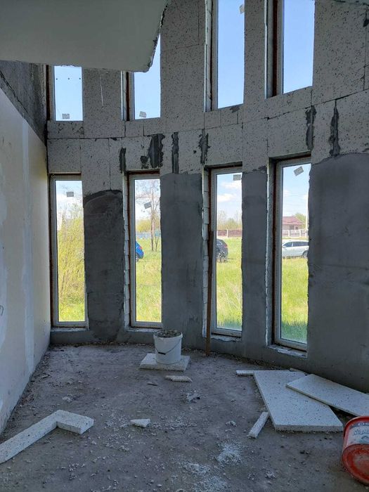 Casa P+M  semifinisat S construita la sol 182 mp + teren 2452 mp