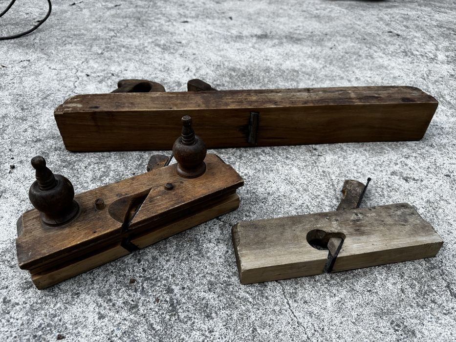 Дърводелски рендета комплект - ретро