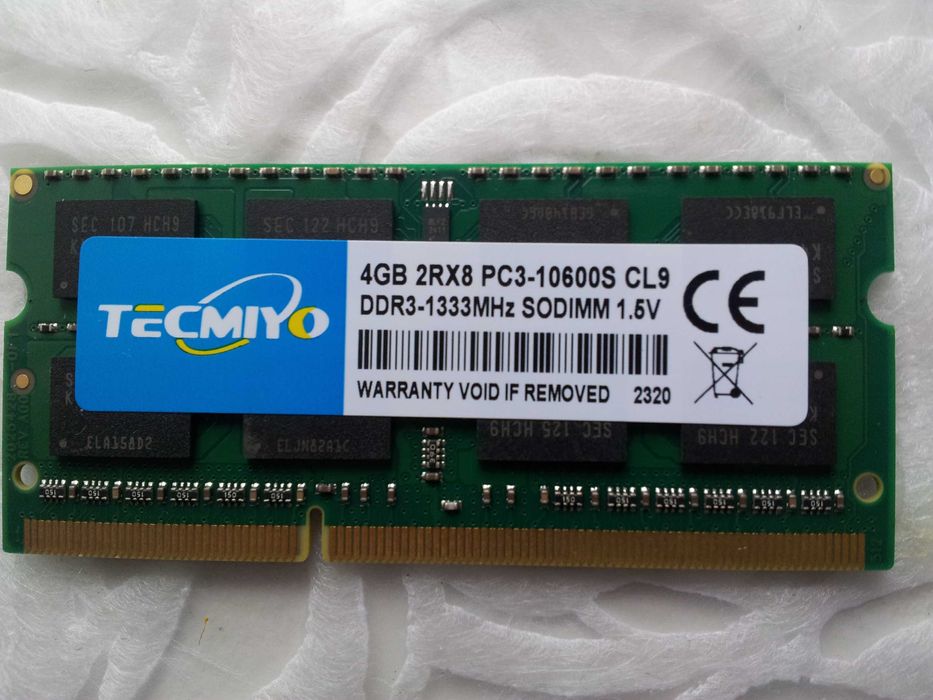 НОВИ!4GB DDR3 PC3 8500/1066MHZ //PC3 10600/1333MHz Ram 1год  гаранция