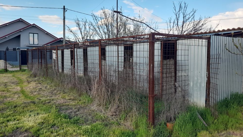 Gard metalic ptr cimitir grădină etc