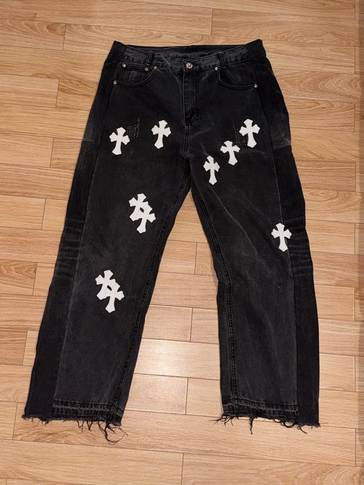 blugi chrome hearts custom made