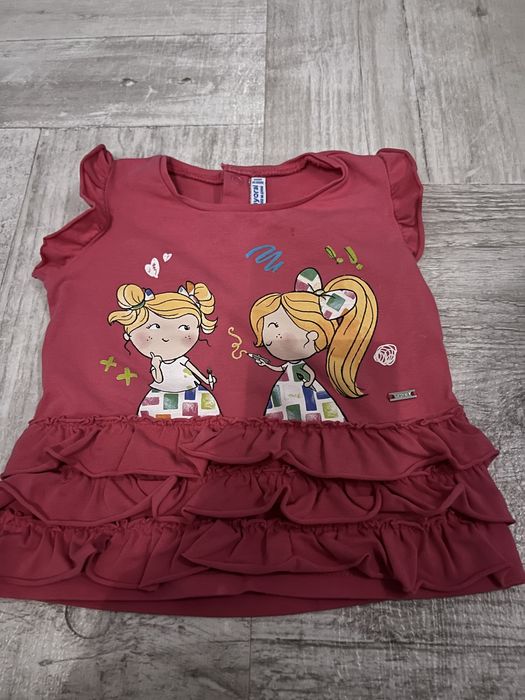 Дрехи за момиче 6-9, 9-12 месеца, 12месеца