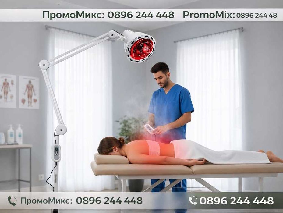 Професионална инфрачервена лампа Физиотерапия и термотерапия