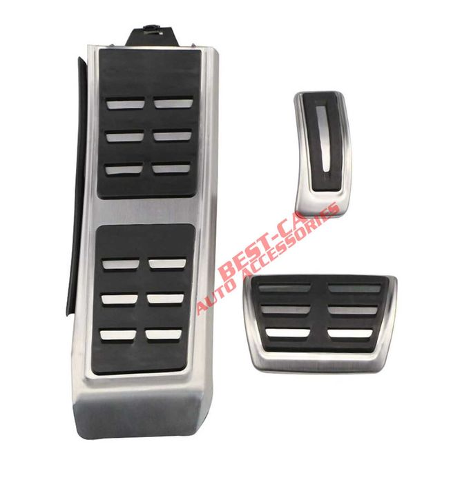 Set ornamente INOX sport pedale automata pentru Audi A4 B8 A5 A6 A7 Q5