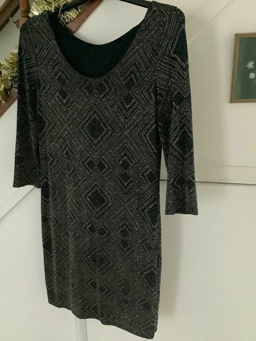 Rochie M Wallis, sclipici bronz