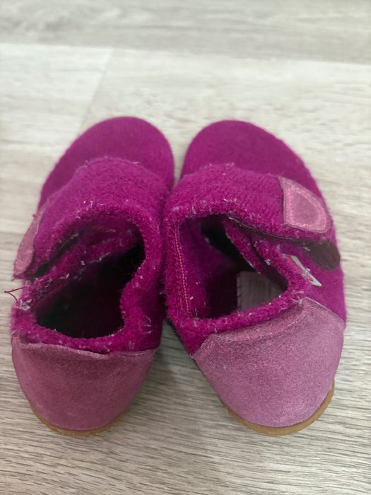 Papuci de lână mărimea 26