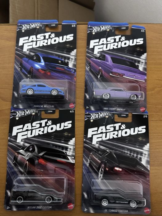 Masini hot wheels Fast and Furious