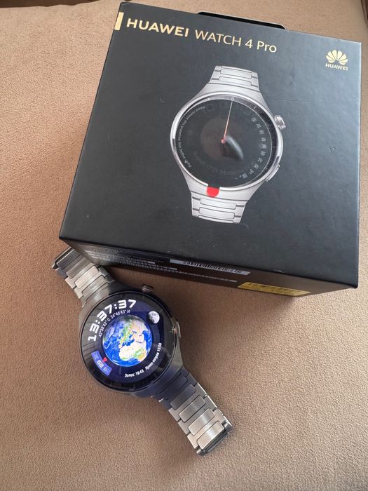 Huawei Watch 4 Pro – отлично състояние + зарядно