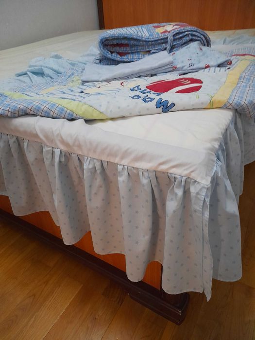 Постельное белье  комплект для новорожденного