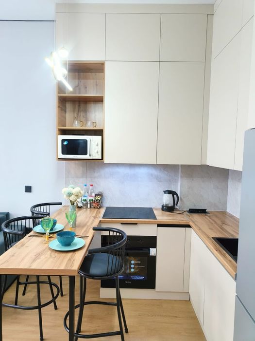 Стильная студия в ЖК 4 seasons