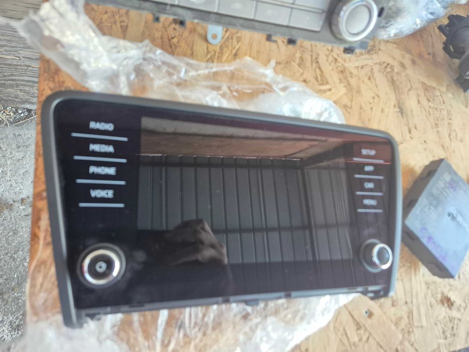 Display navigatie 5E0919605N Skoda Octavia 3 facelift 2017 - 2020