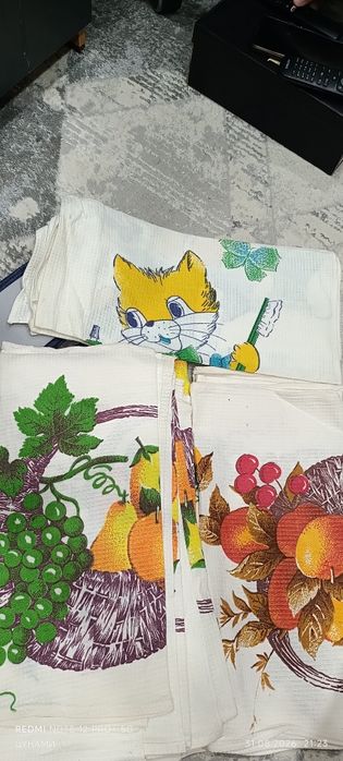 Вафельные полотенца