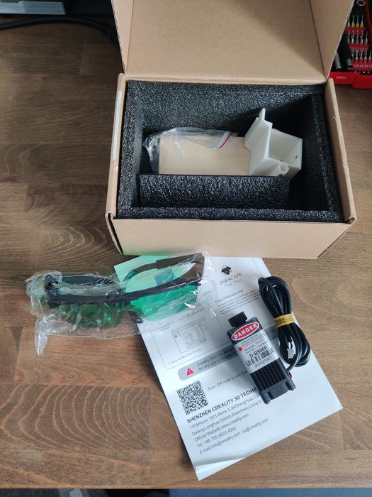 Ender 3 + laser 500mW