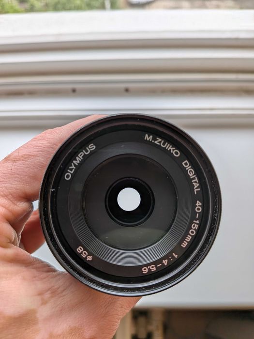 Olympus 40-150mm F4-5.6 R ED MSC MFT (4/3)+ filtru UV Hoya