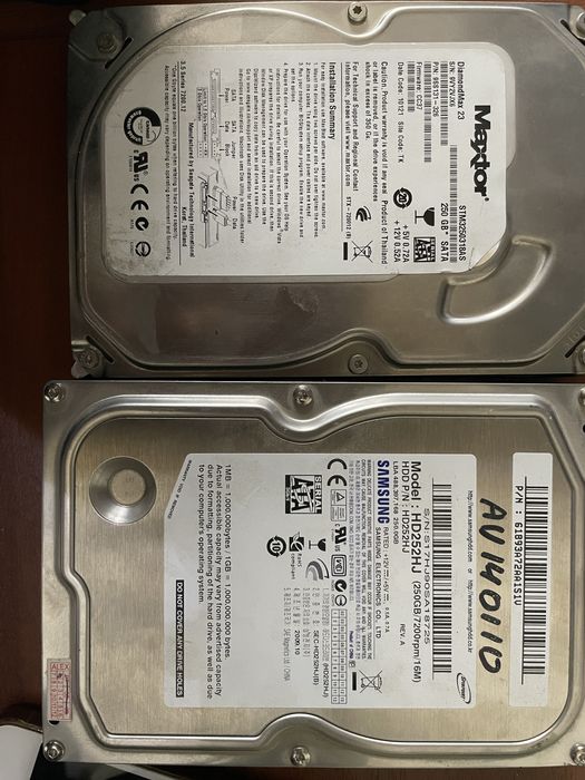 Hard disk | Жесткий диск | HDD 250Gb/7200rpm/16M
