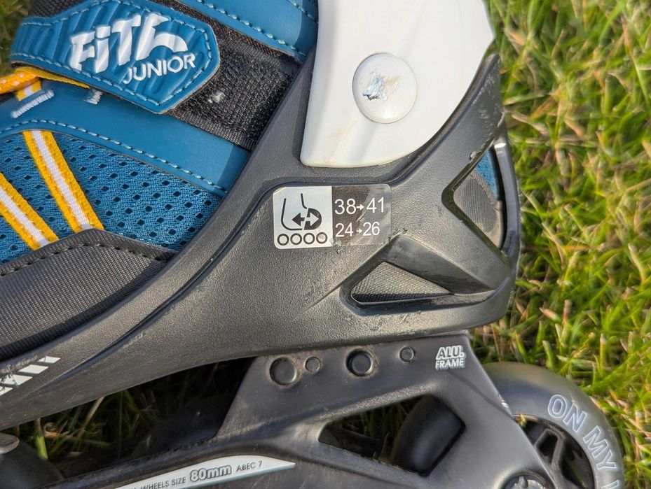 Role Oxelo reglabile Fit5 Junior - marime 38-41