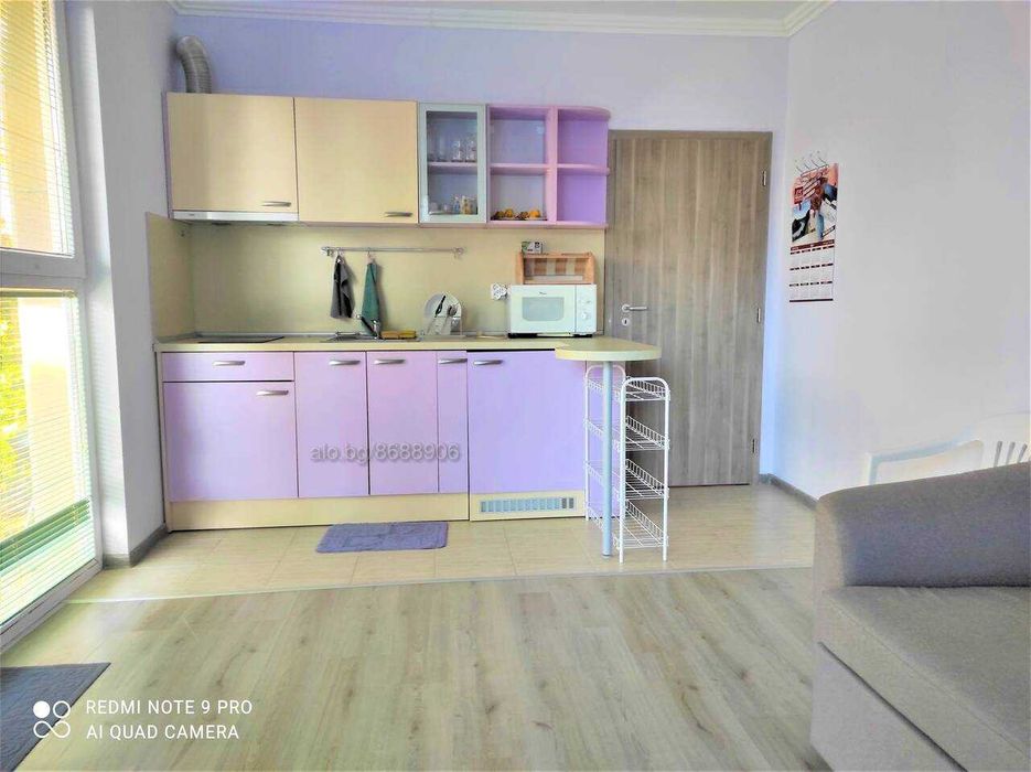 ТОП ОФЕРТА / Студио с голям двор, в  компекс Вип Парк, Слънчев бряг