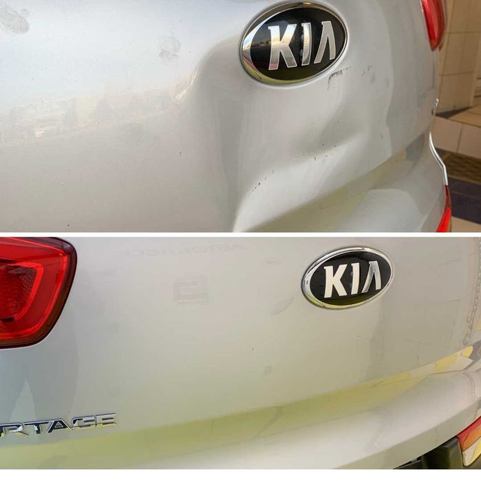 Удаление вмятин без покраски