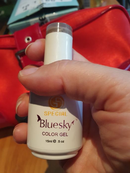 Bluescy гел лак беж+, 2 бонус.Оригинални