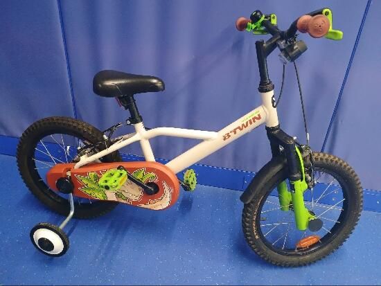 bicicleta wild dino 16" - produs resigilat - (SecondHand) Decathlon