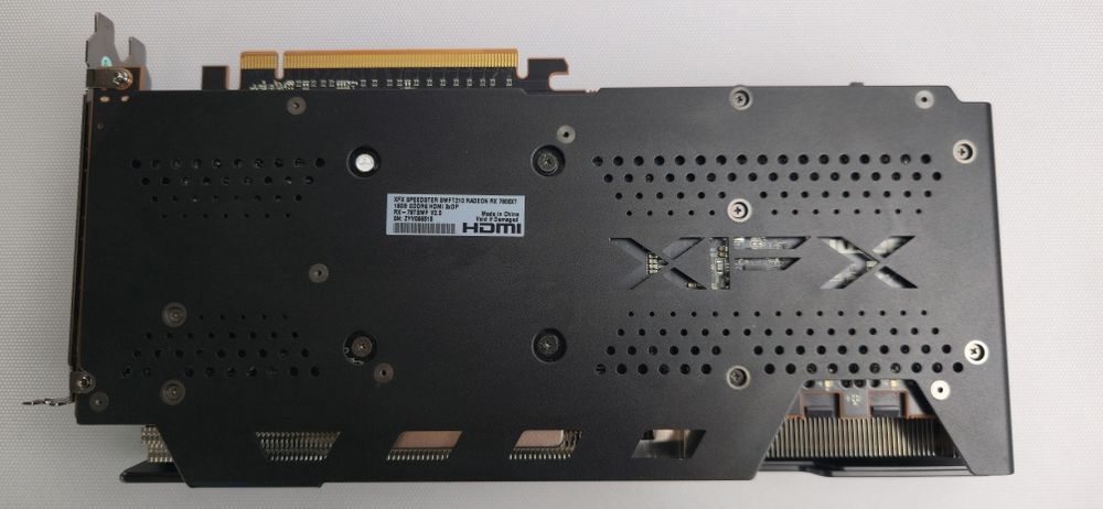 Видео карта XFX Speedster SWFT RX 7800 XT Core 16GB GDDR6 AMD Radeon