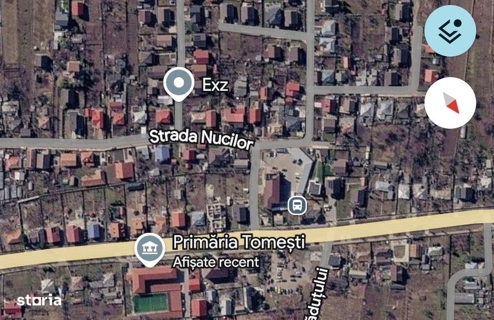 Casă cu 3 camere, curte mare, asfaltat, Tomesti