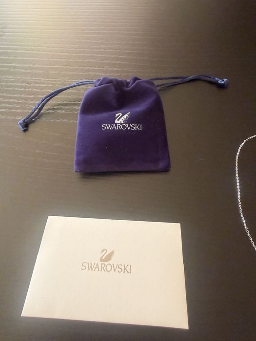 Swarovski лебед колие