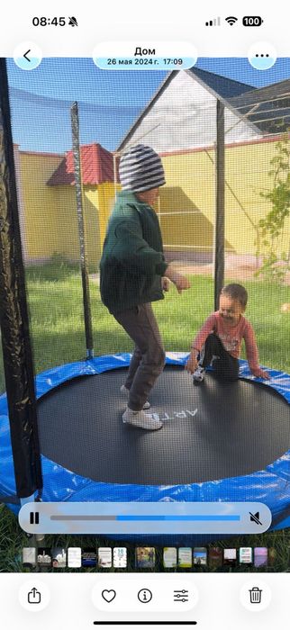 Продается детский батут в хорошем состояний