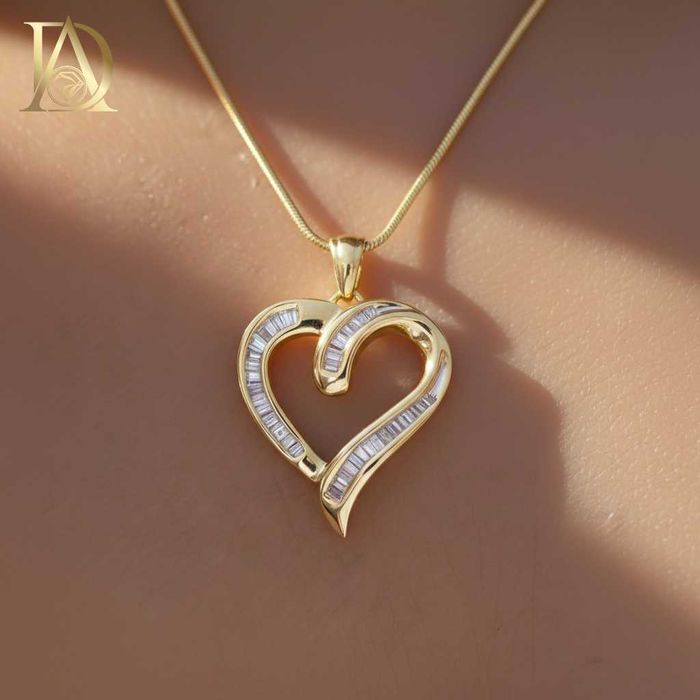 Ново Златно Колие с 0.55кт Естествени Диаманти