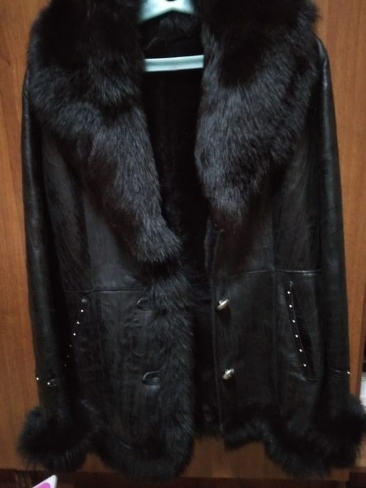 Дубленка кожа натуральная.