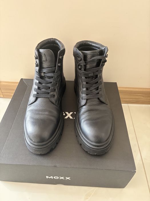 Мъжки боти естествена кожа Мехх