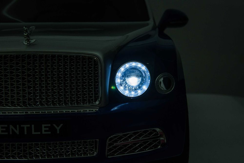 Masinuta electrica pt. copii Bentley Mulsanne 2x 45W 12V 7ah, blue