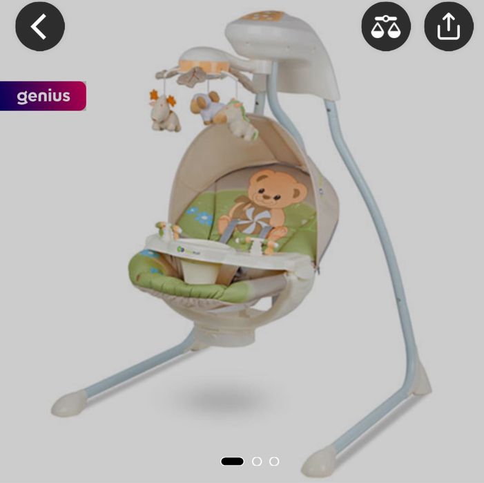 Balansoar kinderkraft teddy