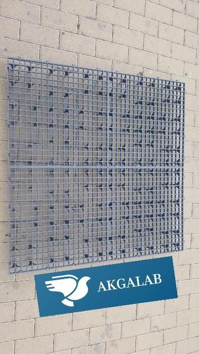 Подсилени пластмасови скари за Под, Размер 50x50см; Скара за Гълъби